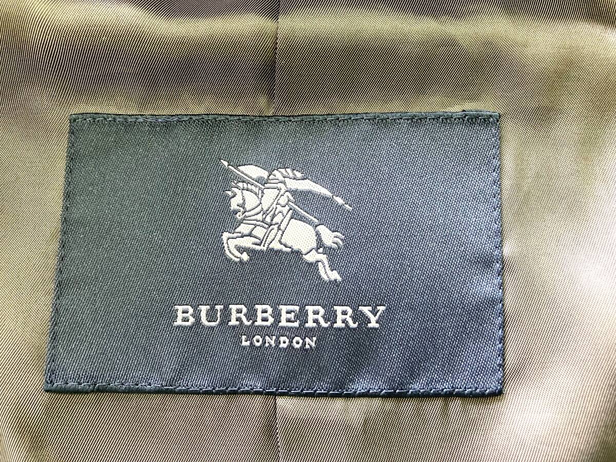 【NN4】 BURBERRY バーバリー ロング コート 男性用 女性用 イニシャル有りの画像3