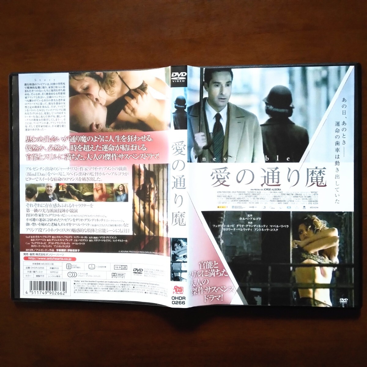 愛の通り魔 DVD レンタル版 フェデリコ・ルッピ_画像3