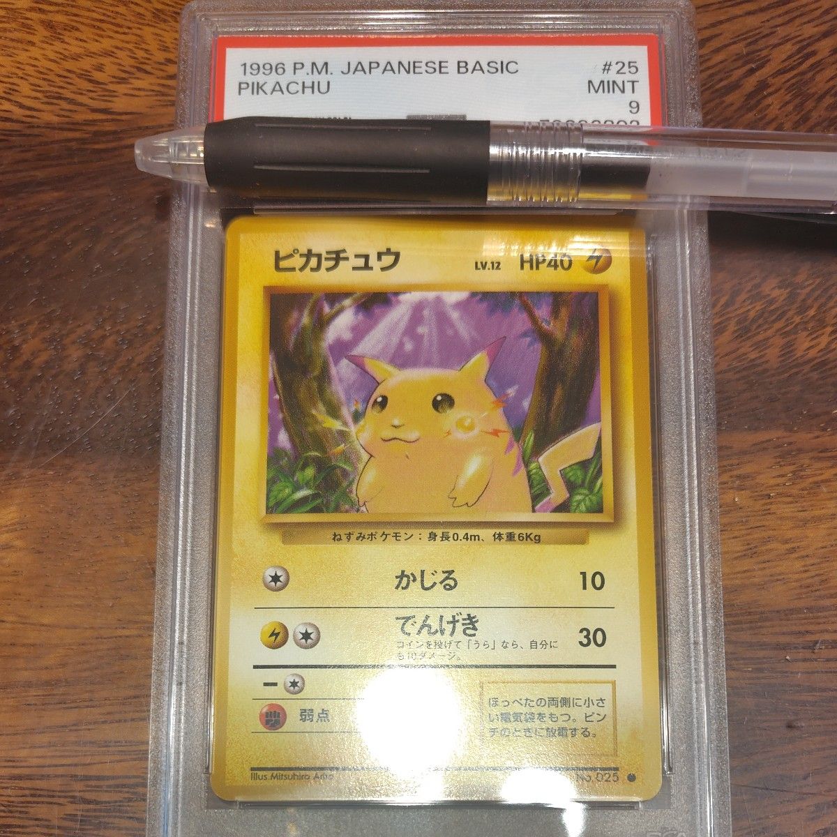 ポケモンカード 旧裏 第一弾 ピカチュウ PSA9 マークあり ポケカ ポケモンカード 旧裏 第一弾 ピカチュウ PSA9 マークあり ポケカ