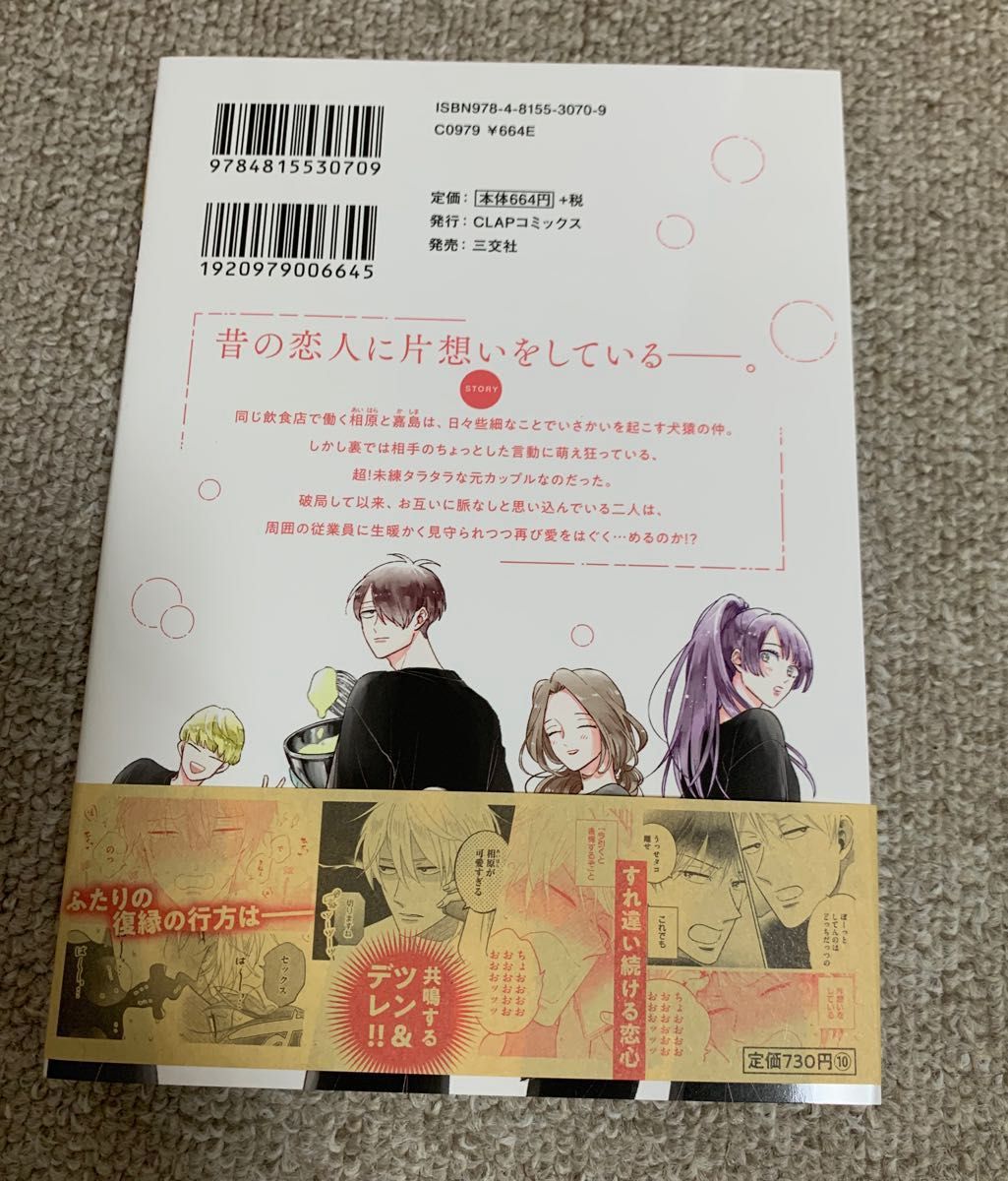 【未読品】相原君と嘉島君はラブコメかもしれない1  キシモト　　とらのあなリーフレット付