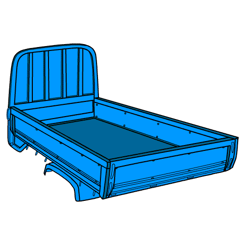 アトラス SKG-TZ2F24 荷台ASSY 引き取り限定_画像10