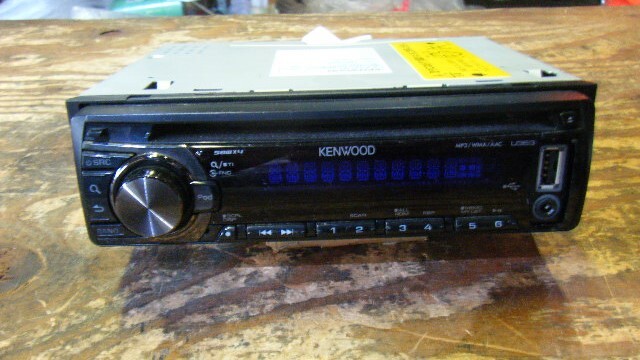 U363 эпоха Heisei 23 год Mira e:S DBA-LA300S KENWOOD Kenwood аудио 1DIN U363 CD ipod iphone USB AUX переходник 