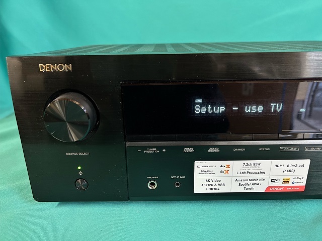 DENON デノン『ＡＶＲ－Ｘ２７００Ｈ』 ＡＶアンプ 動作品 取り外すまで動作しておりましたの画像2