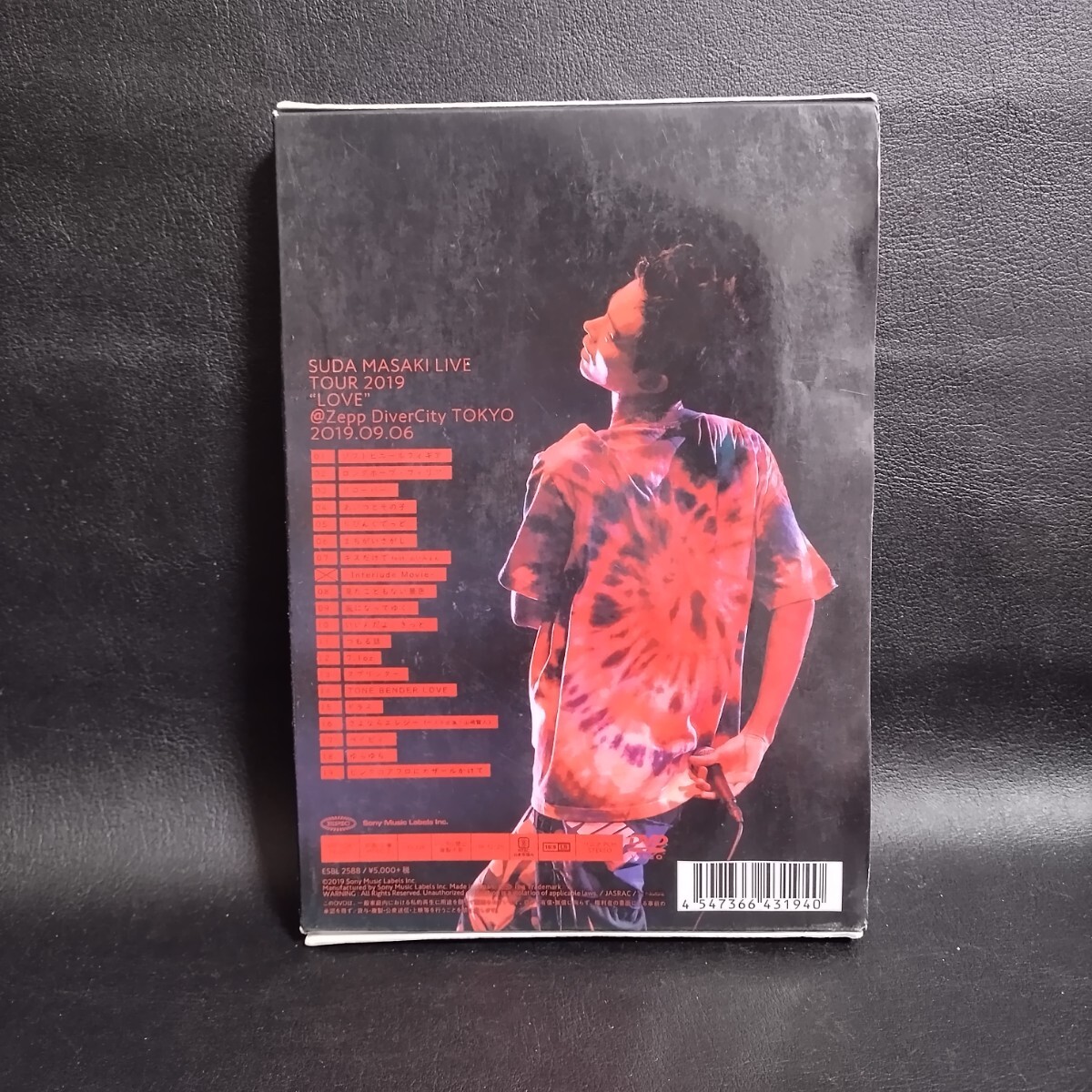 【菅田将暉】 SUDA MASAKI LIVE TOUR 2019 ”LOVE”＠Zepp DiverCity TOKYO 2019.09.06 [通常版] 邦楽DVD 棚C_画像2