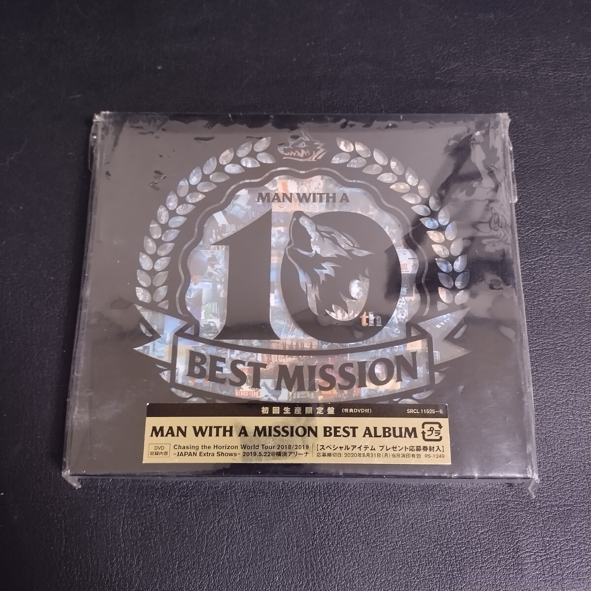 【MAN WITH A MISSION】マンウィズ MAN WITH A “BEST” MISSION[DVD付初回生産限定盤] CD+DVD 棚Cの画像1