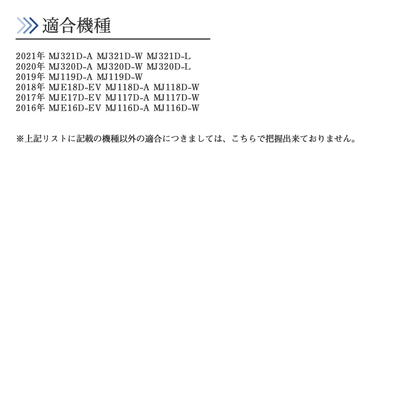 MJE18D-EV MJ118D-A MJ118D-W 対応 バックカメラ 高画質 安心加工済 当店オリジナル【NNI01】の画像10