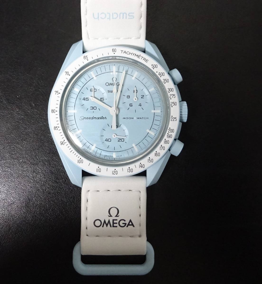  не использовался товар Swatch Omega сотрудничество Speedmaster MISSION TO URANUS SO33L100 мужской Vaio керамика коробка гарантия есть подлинный товар 