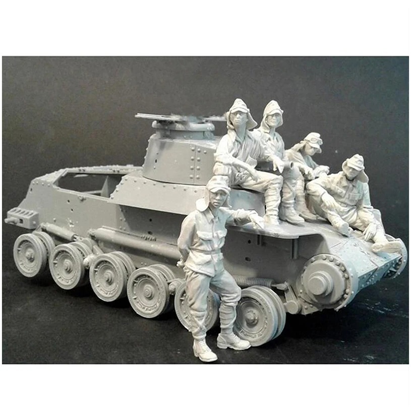  geo llama ..1/35 scale 5 body set foreign ... resin resin not yet painting unassembly kit military figure miniature p482