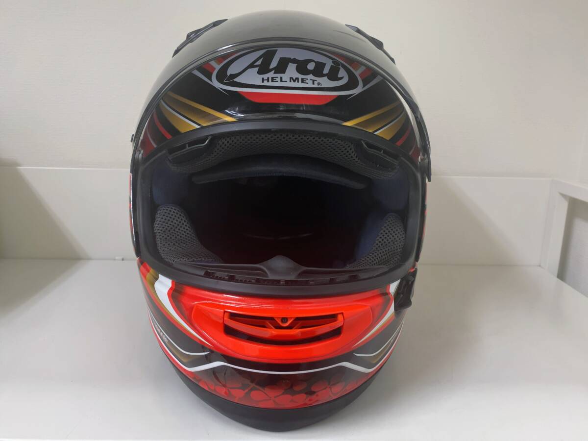 Arai アライ RX-7 SNELL ヘルメット 61.62㎝未満 フルフェイスヘルメット バイク 二輪車 ★36833_画像8