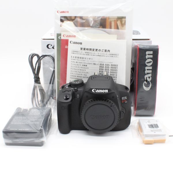 ショット数2178！・説明書未開封！■ほぼ新品■ CANON EOS Kiss X7i ボディの画像1