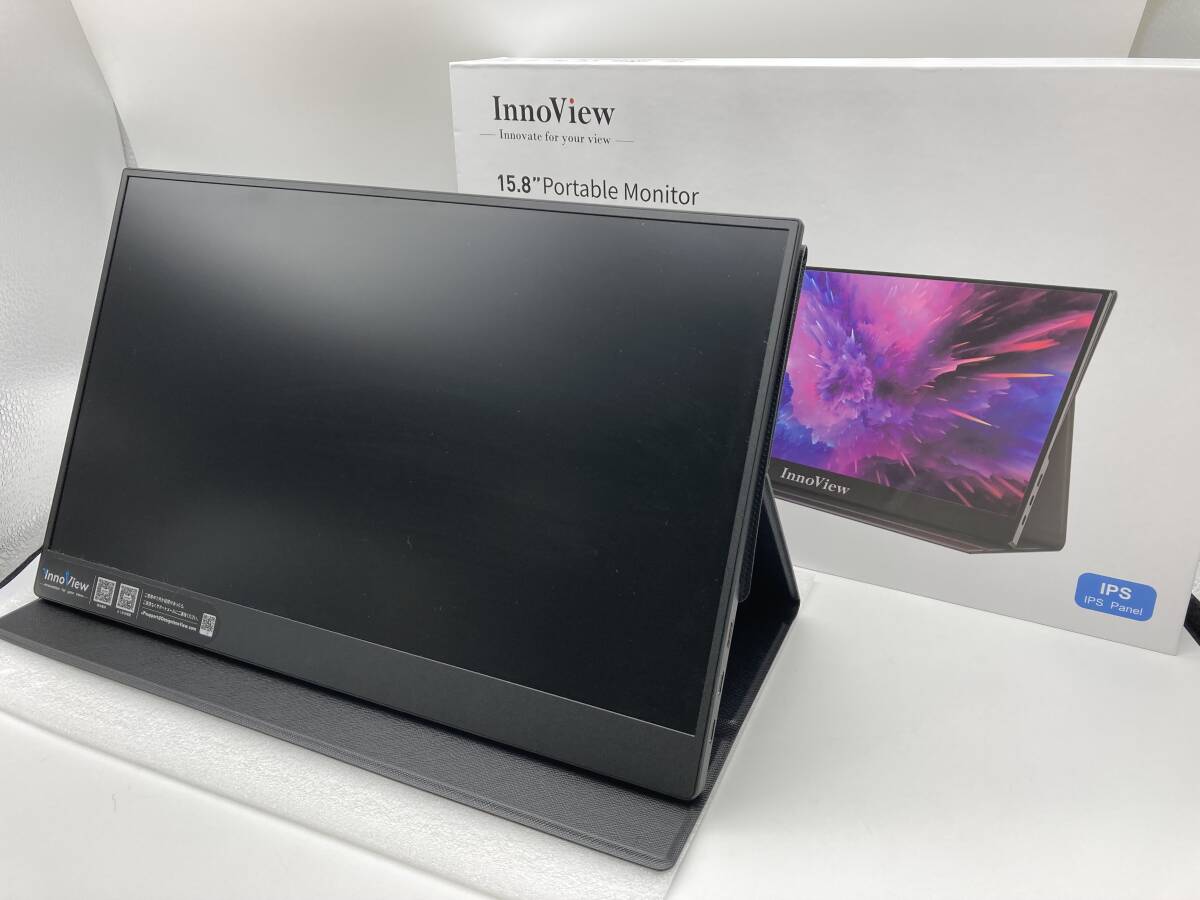  beautiful goods *[InnoView INVPM406]15.8 -inch mobile monitor * mobile display InnoView non lustre FHD IPS liquid crystal panel USBType-C miniHDM