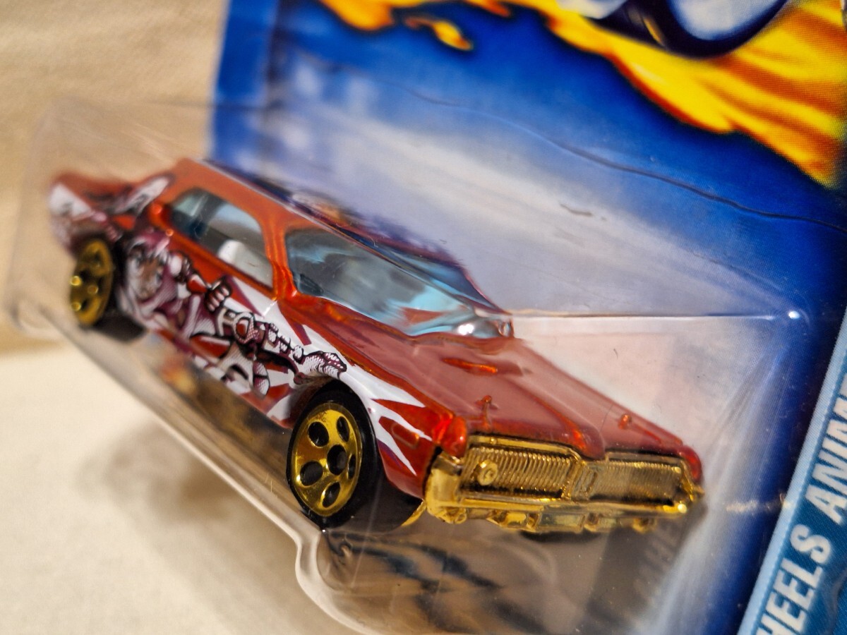 【ホットウィール】 1968 COUGAR MERCURY　マーキュリー　クーガー 　 HOT WHEELS　ANIME_画像2