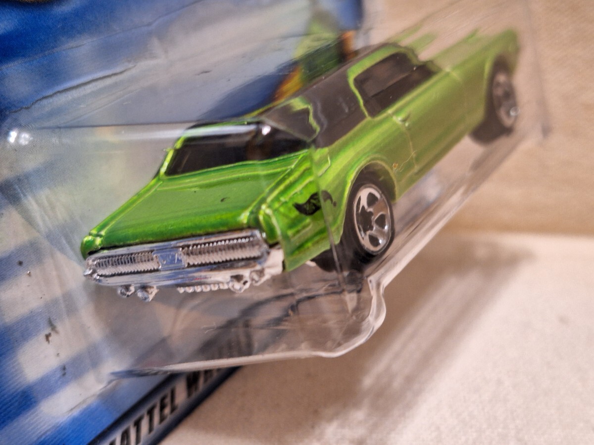 【ホットウィール】 1968 COUGAR MERCURY　マーキュリー　クーガー 　 HOT WHEELS　ライトグリーン_画像3