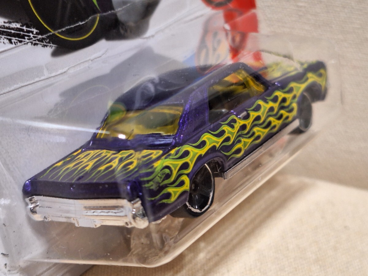 【ホットウィール】　65　ポンティアック　GTO　65　PONTIAC　GTO　紫　フレイムス　 HOT WHEELS_画像3