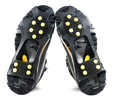 ( slip prevention * man L)a before ( snow & I z) steel studs 10ps.@PAOTING black ( steel studs yellow color ) L(25~27.)