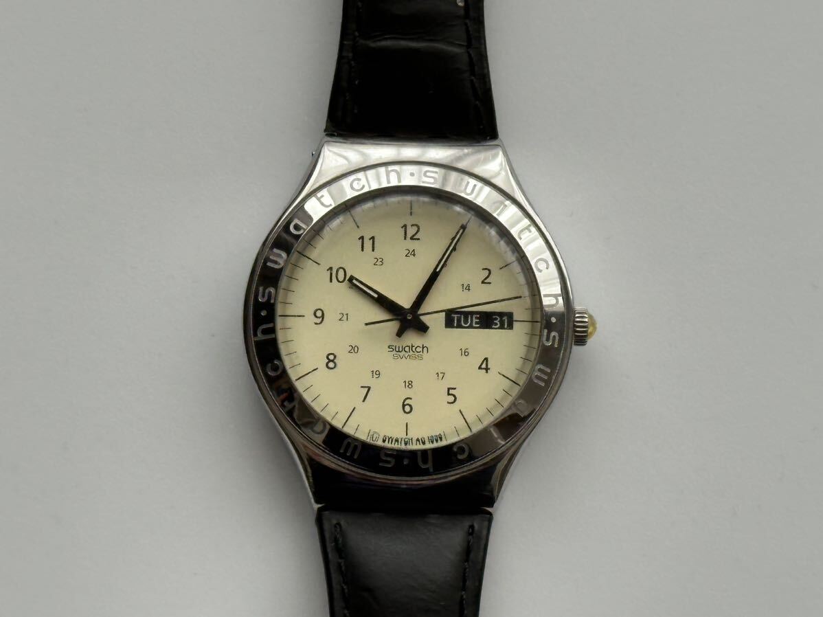 【SWISS MADE】 swatch IRONY 腕時計 ヴィンテージ （1996）_画像1