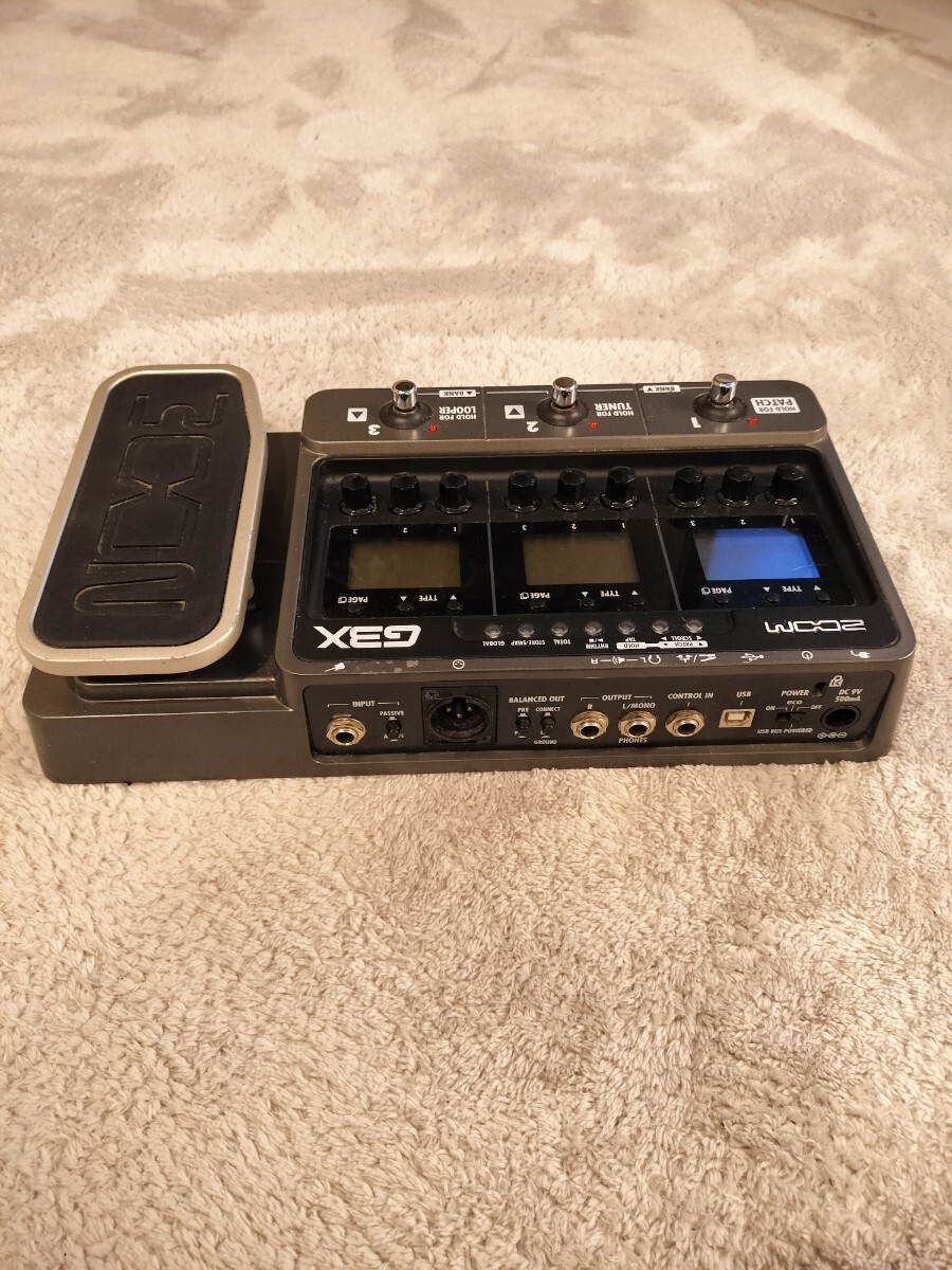 【美品】ZOOM ズーム G3X マルチエフェクター_画像3