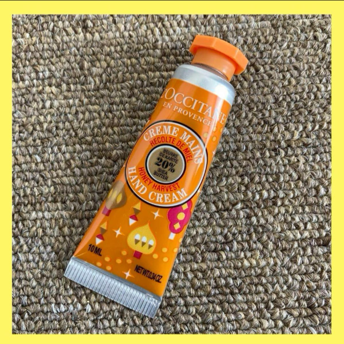 ロクシタン LOCCITANE ハンドクリーム 10ml HAND CREAM 香り ミニ HONEY HARVEST クリーム