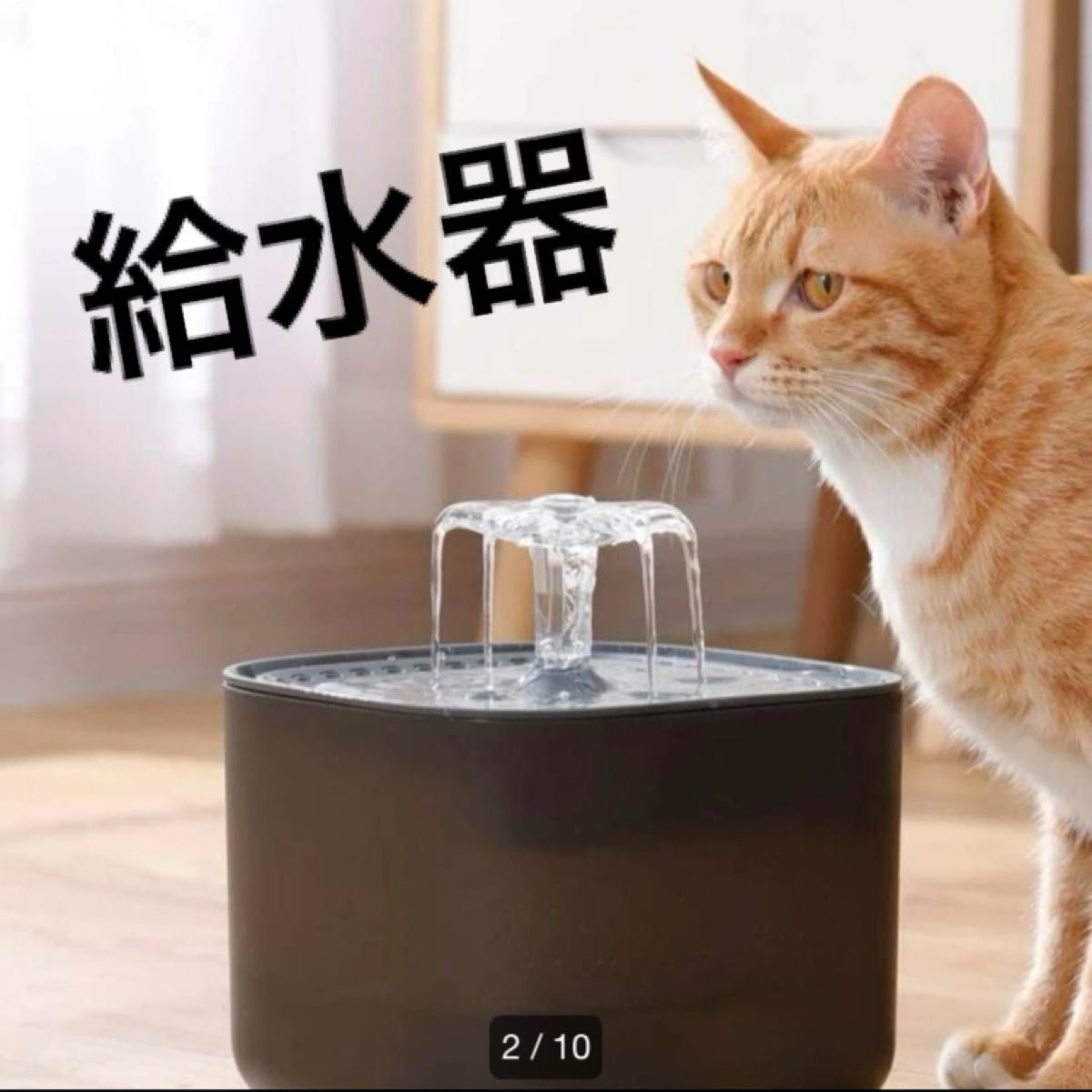 WEGOLIMME 猫用給水器 犬猫 ペット 犬 猫 いぬ ねこ cat dog 動物 給水器 水飲み 自動水飲み器 3L ブルー