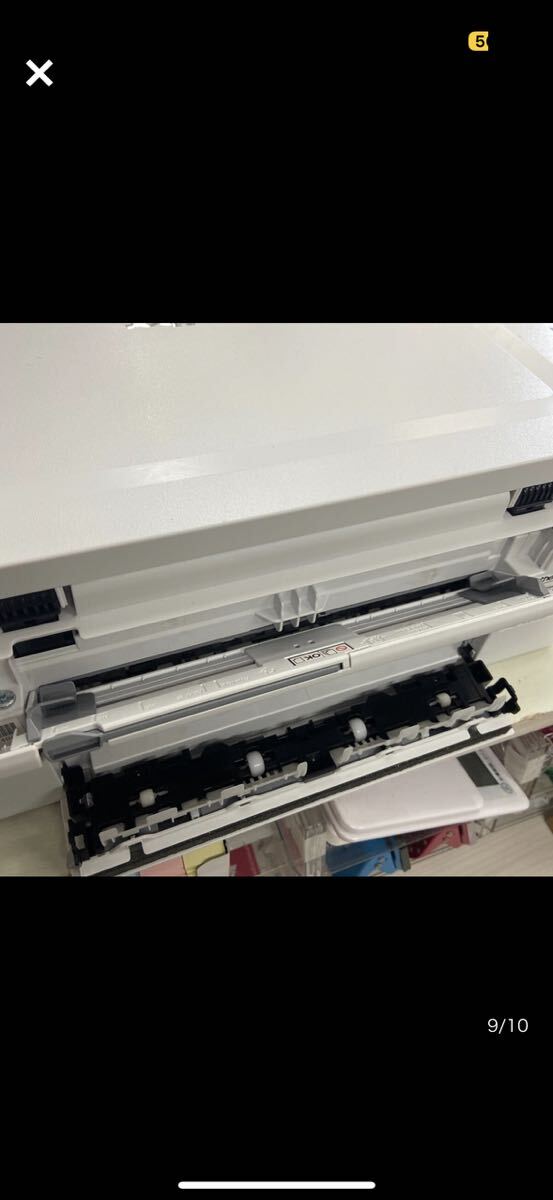 UTt106 【動作品】brother ブラザー A4 インクジェット プリンター 複合機 MFC-J739DN FAX 子機 _画像8