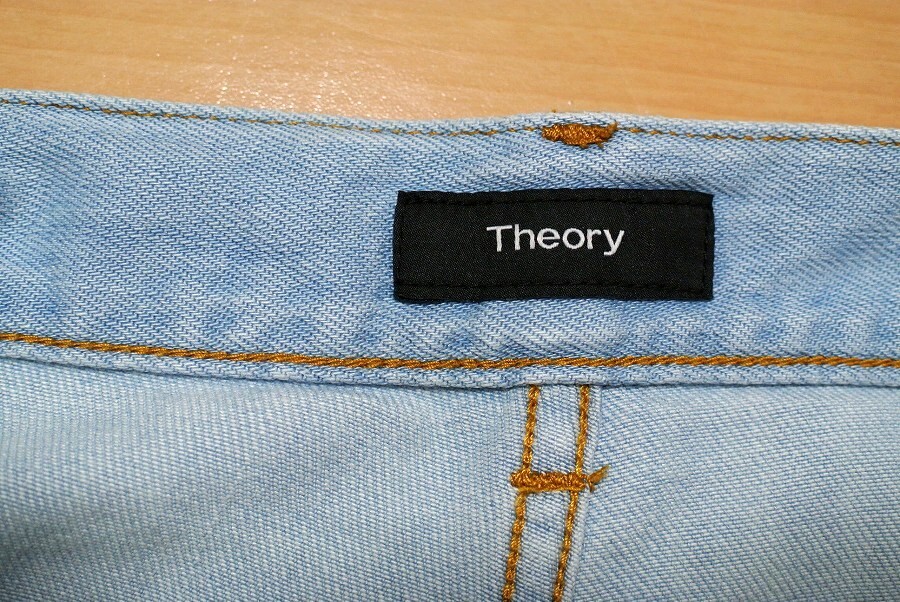 ◎美品！Theory【セオリー】スーパーワイドデニム(EXTREMELY SOFT/SUPER WIDE)定価29,000円+税_画像6