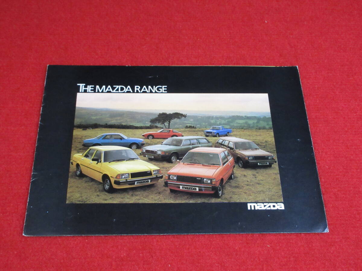 □（28) MAZDA RANGE 右H 1980 昭和55 イギリス カタログ □の画像1