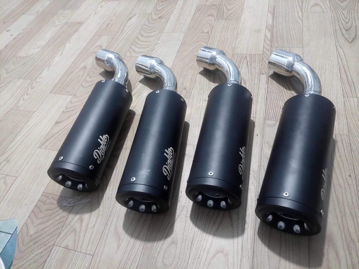 レブル 250 2023年モデル Diablo Slipon マフラー バッフル付き レブル 250 2023年モデル Diablo Slipon マフラー バッフル付き