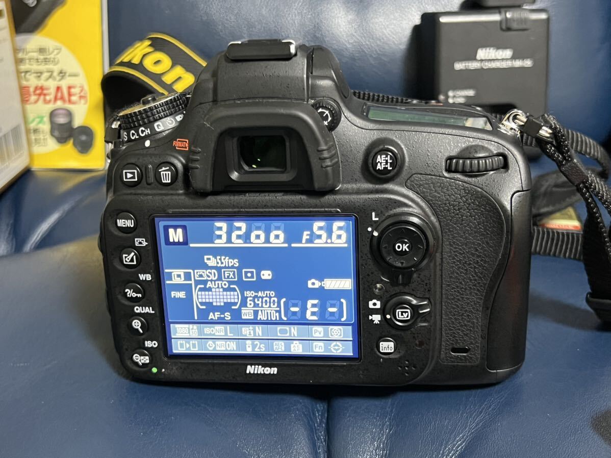 ニコン Nikon D600 動作正常 レンズ 24-135 WiFi付_画像5