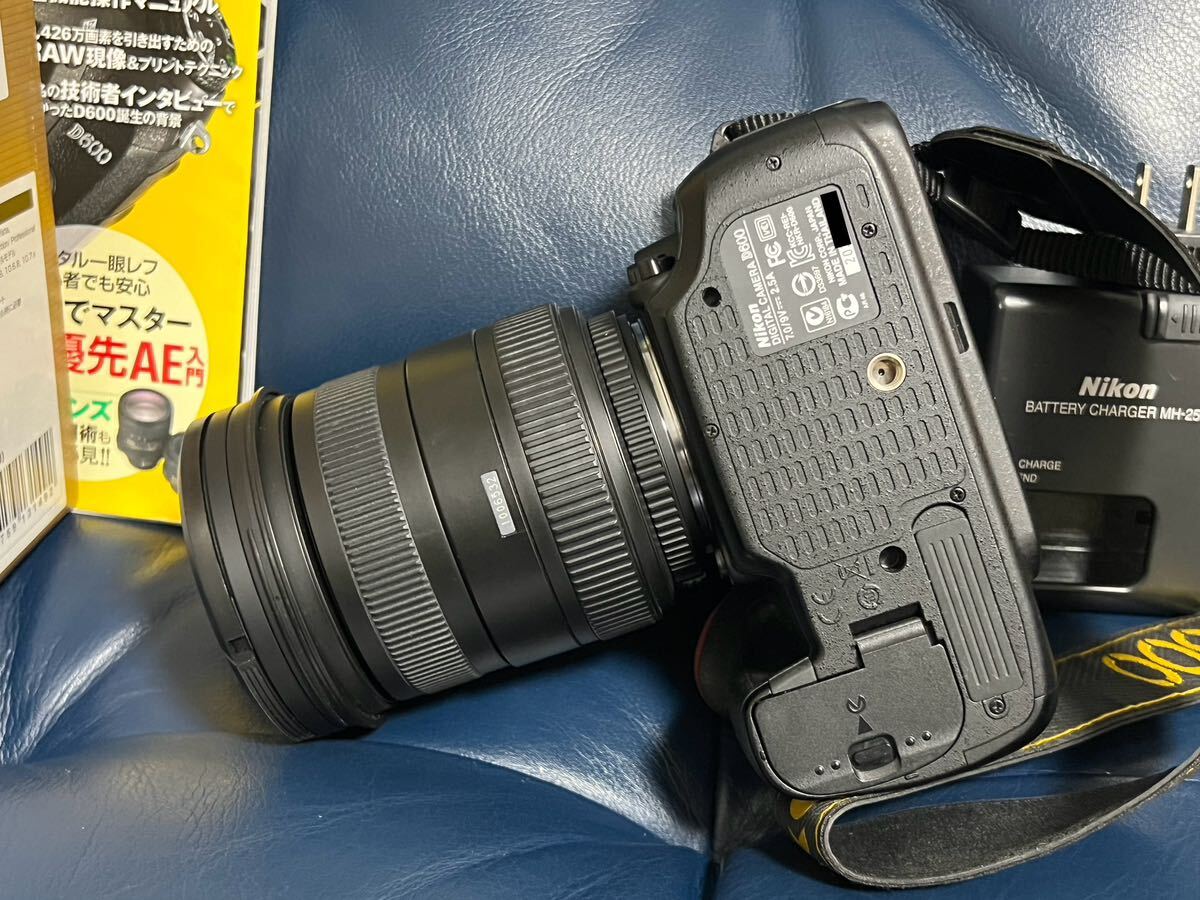 ニコン Nikon D600 動作正常 レンズ 24-135 WiFi付_画像7