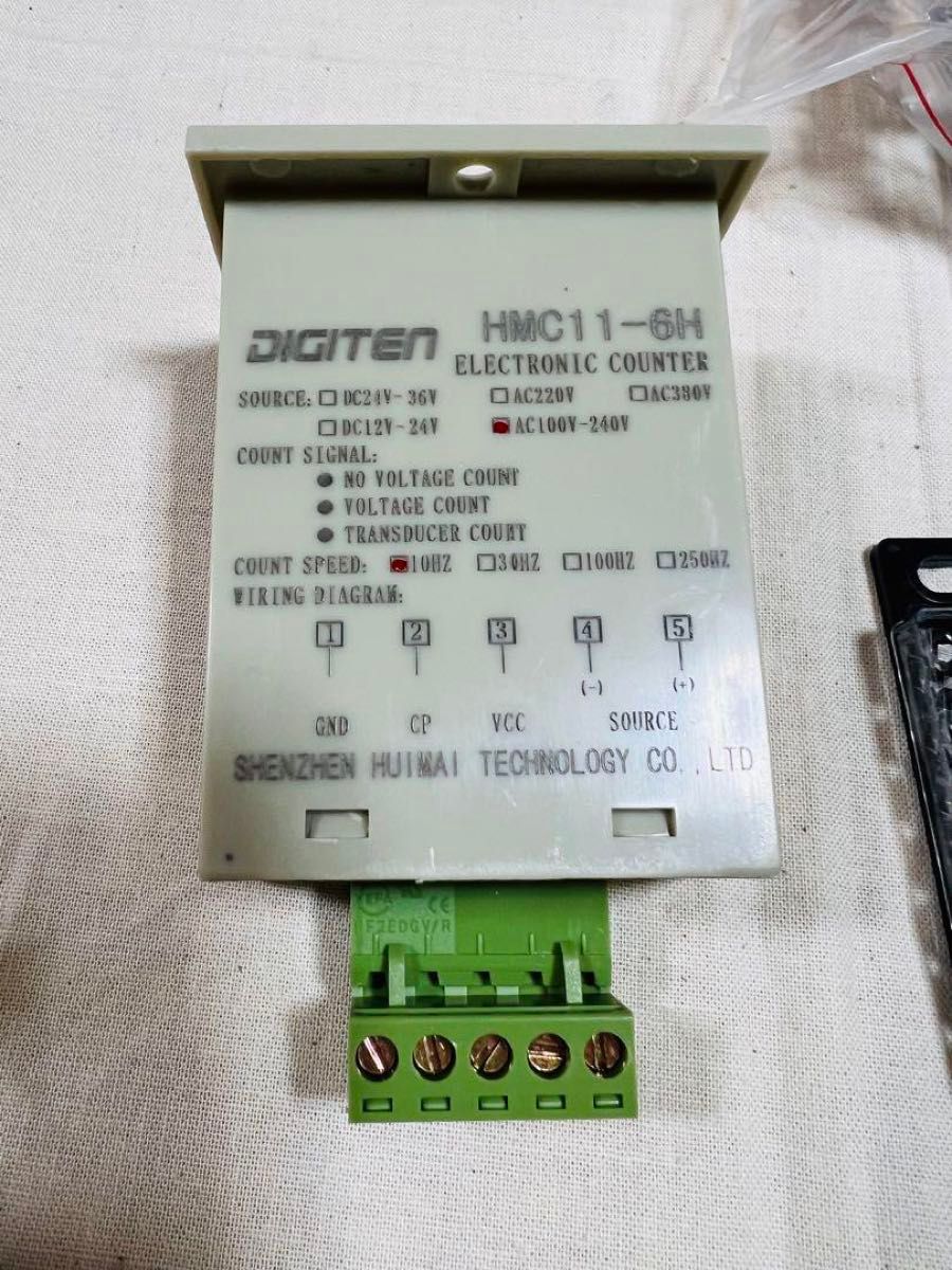 DIGITEN デジタルLEDカウンター　光電スイッチセンサー　リフレクター自動