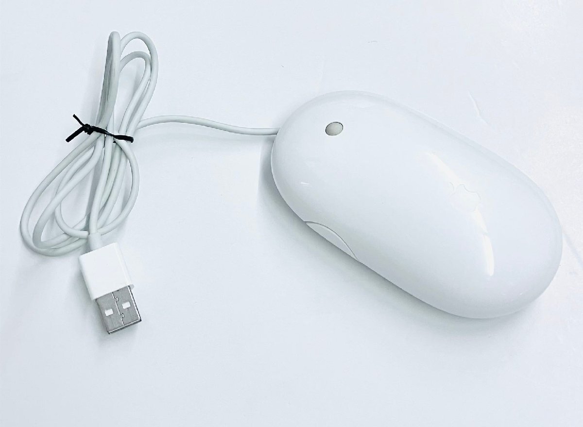 YS0222★中古品★ Apple USB接続 光学式 マウス A1152_画像1
