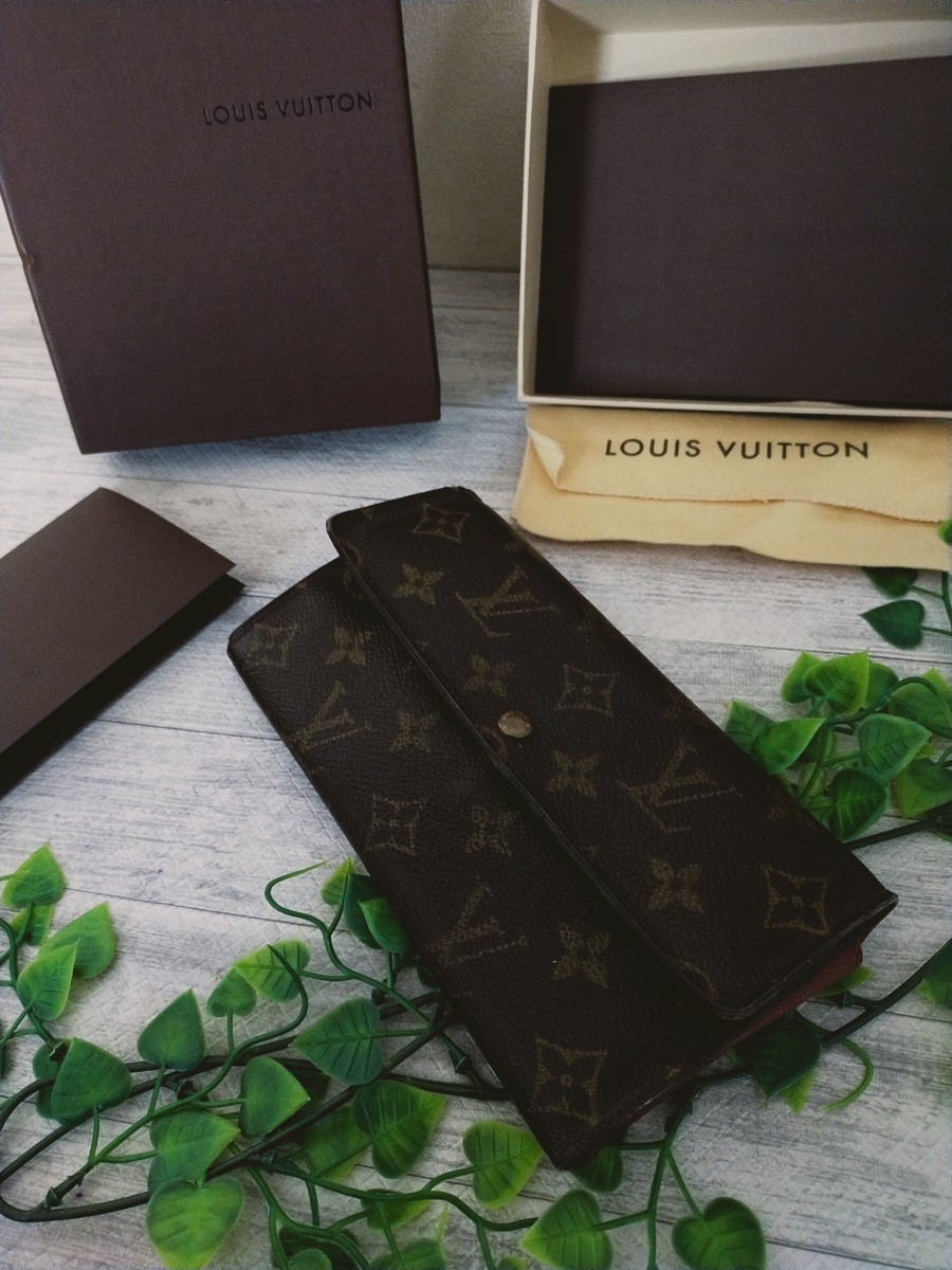 極美品 LOUIS VUITTON ルイヴィトン 財布 長財布 男女兼用