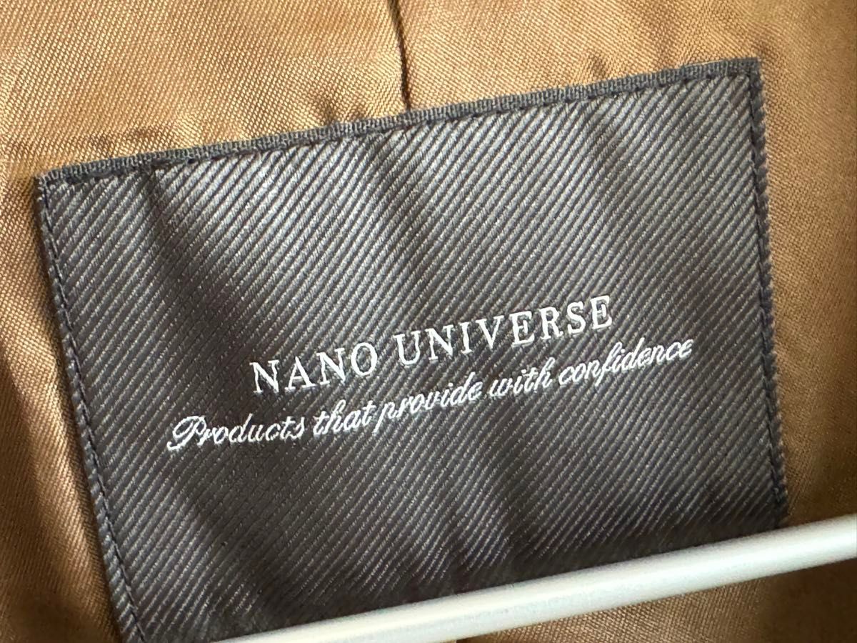 nano universe(ナノユニバース) トレンチコート　ソラーロ　玉虫　タマムシ