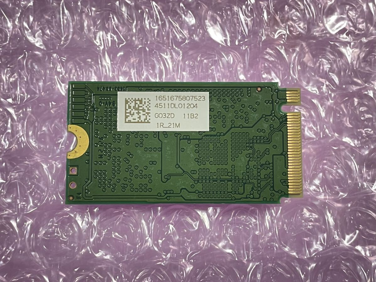 Union Memory AM620 M.2 128GB NVMe M.2 2242 SSD 使用時間8時間._画像2