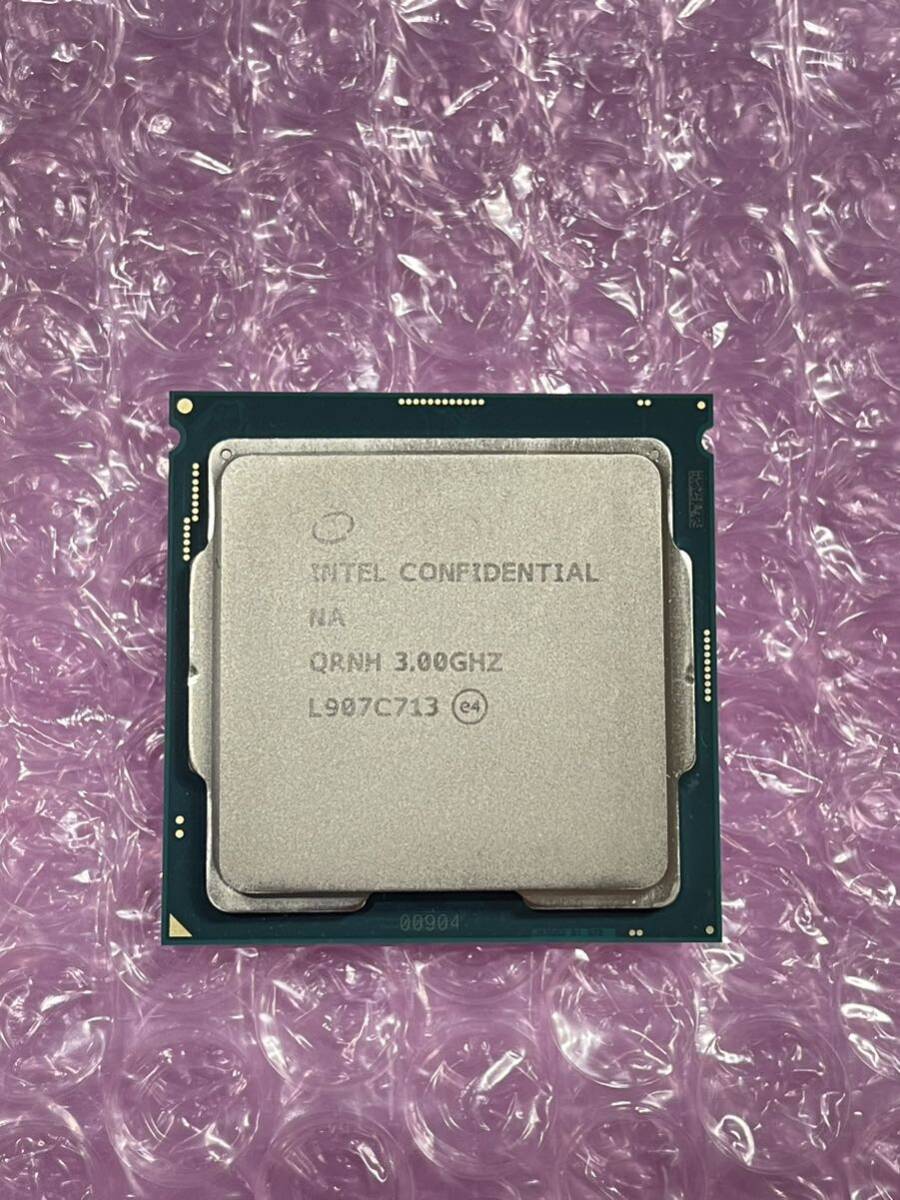bios確認済み Intel Core i7 9700 QRNH 3.00GHz ES LGA1151 CPU _画像1