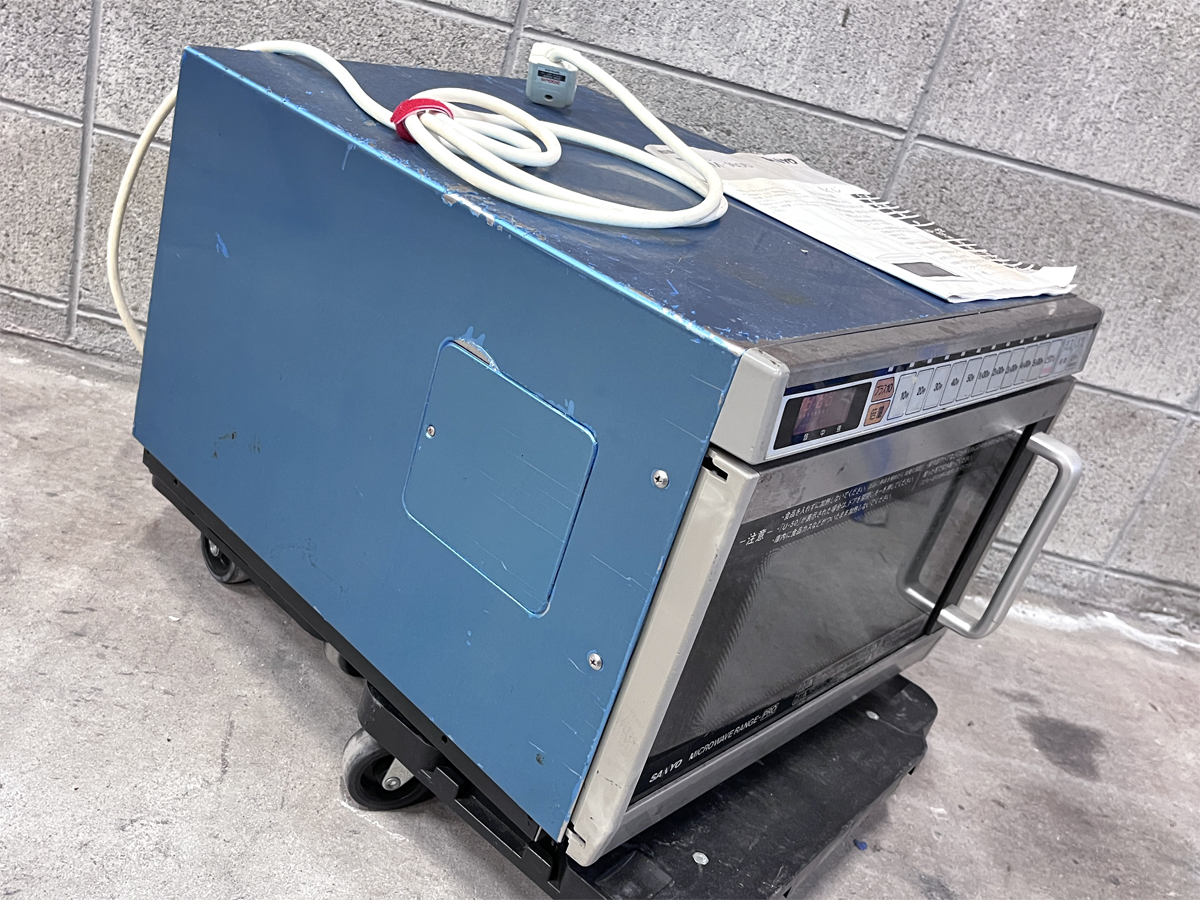 SANYO EM-1605 業務用 電子レンジ 単相200V 60Hz サンヨー 厨房機器 飲食店 店 厨房_画像5