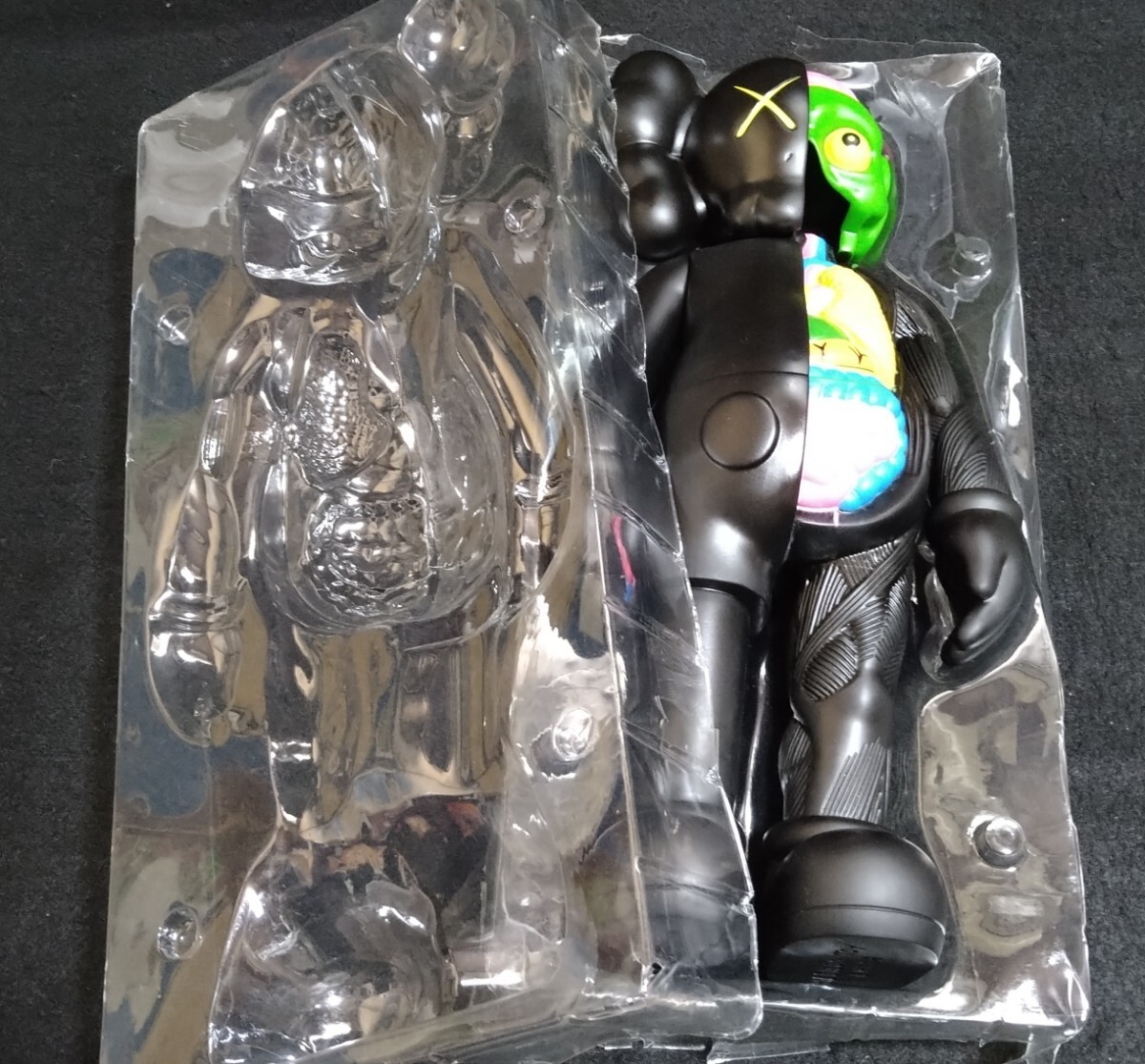 《委託販売 Y0107》メディコムトイ/フィギュア/カウズ KAWS COMPANION OPEN EDITION 約３７cm ケース破損の画像7