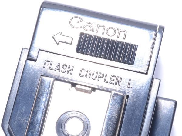 【Y73】FLASH COUPLER L ( for Canon F-1 )