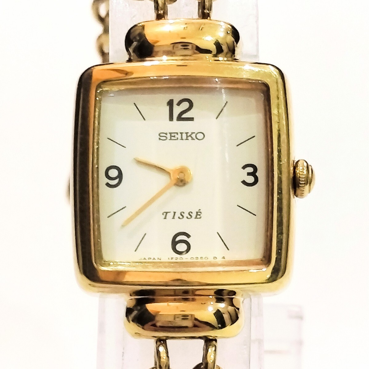 SEIKO　セイコー　TISSE　ティセ　1F20-5090　クオーツ　レディース 腕時計　不動品_画像1