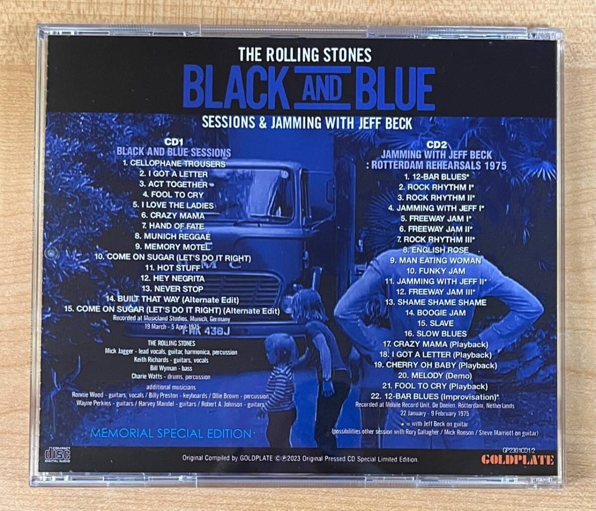 THE ROLLING STONES / BLACK AND BLUE SESSIONS & VOODOO LOUNGE SESSIONS (2CD+2CD) プレス盤_画像3