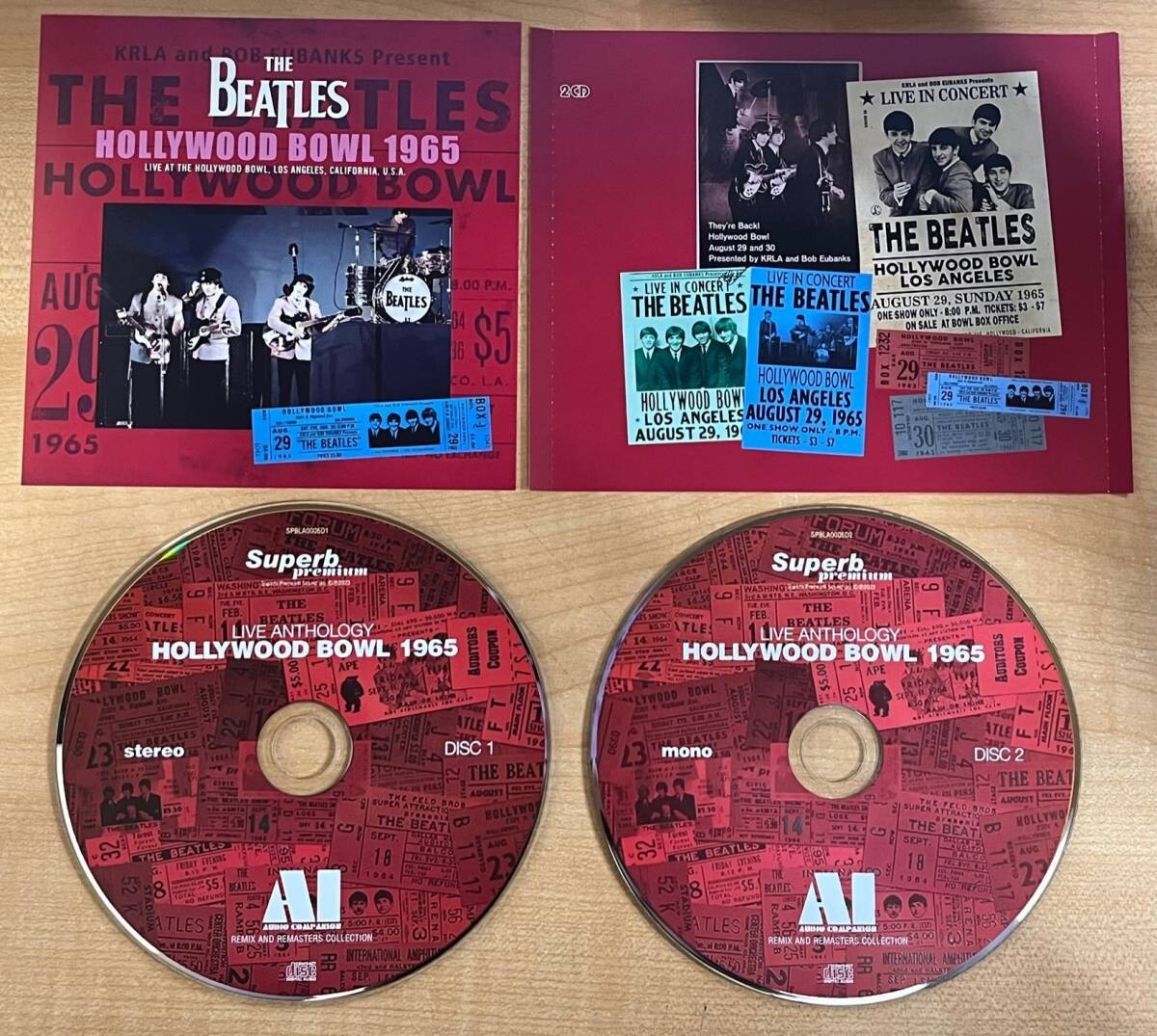 BEATLES / LIVE ANTHOLOGY 1965　2タイトルセット　4CD　プレス盤_画像4