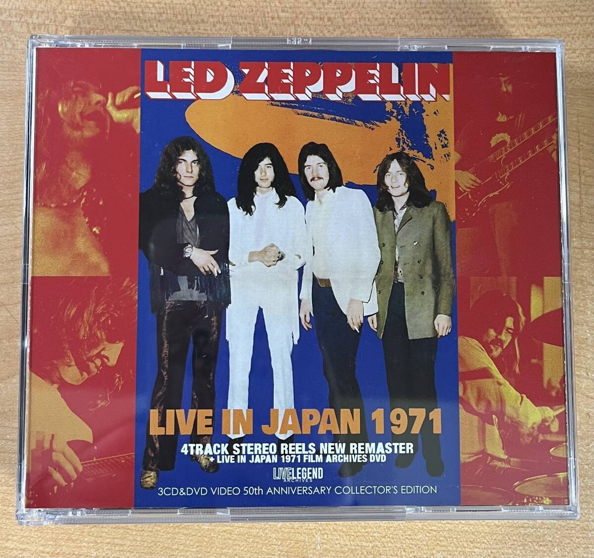 (3CD&1DVD) LED ZEPPELIN 1971-50th ANNIVERSARY LIVE IN JAPANの画像1