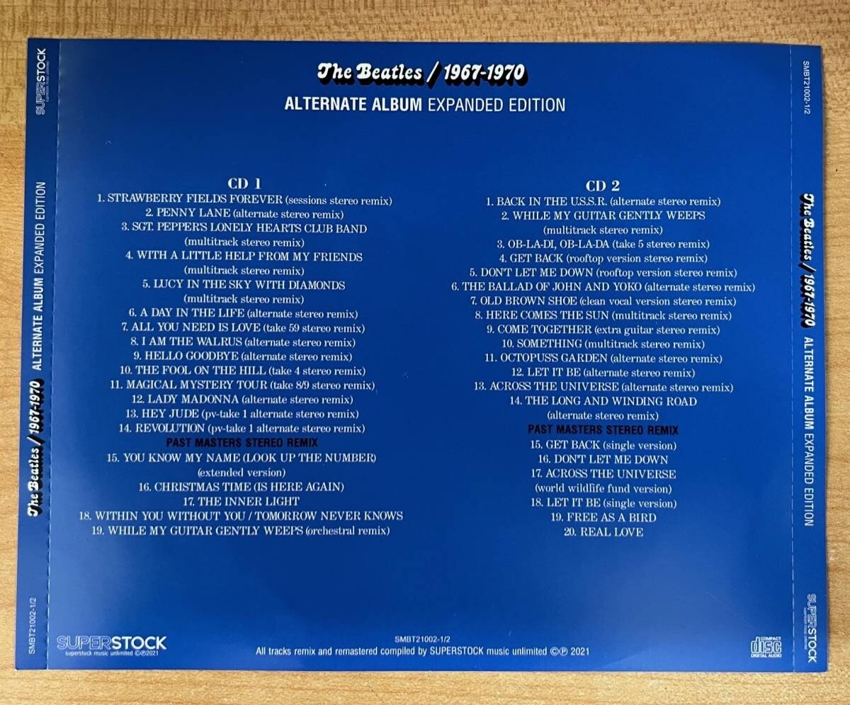 【2CD+2CD】THE BEATLES / 1962-1966&1967-1970 ALTERNATE ALBUM　ビートルズ_画像3