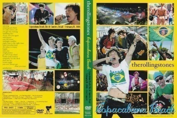 Rolling Stones Copacabana Rio 2006 新品プレスＤＶＤ_画像1