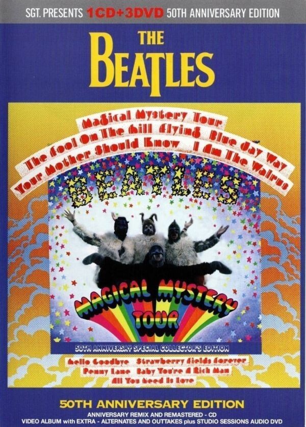 THE BEATLES / MAGICAL MYSTERY TOUR - 50th ANNIVERSARY COLLECTOR'S EDITION 1CD+3DVD_画像1