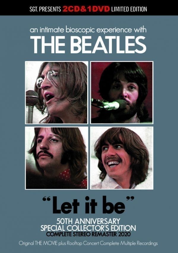 THE BEATLES / LET IT BE-THE MOVIE-50TH ANNIVERSARY COLLECTOR'S EDITION(2CD+1DVD) BEATLESの画像1