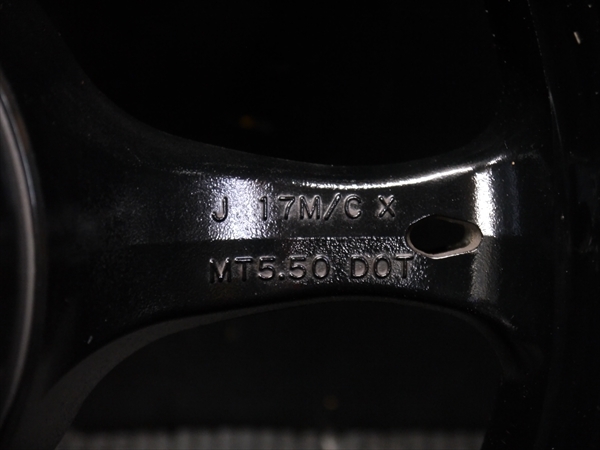R60808 GSX-R600 K6/K7 カナダ仕様 純正 リア ホイール ASSY 後ろ5.50-17 ハブ付き ヨシムラ GSX-R750 1000 YZF-R6 CBR600RR ZX6rの画像5