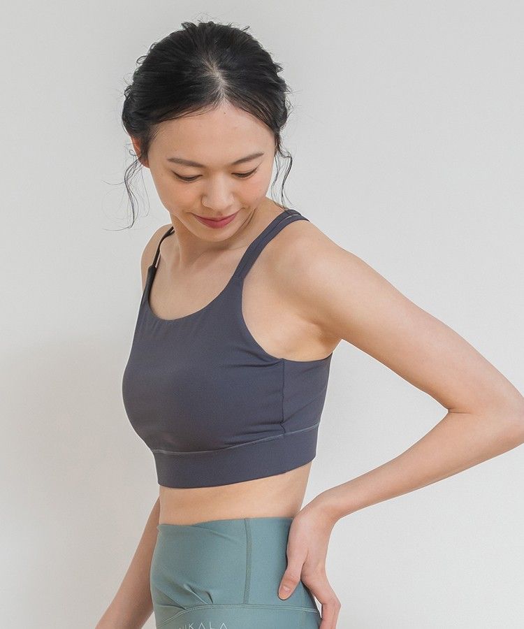 ブラトップ付きジャガードタンク Lサイズ ダークネイビー ブラトップ付きジャガードタンク Lサイズ ダークネイビー