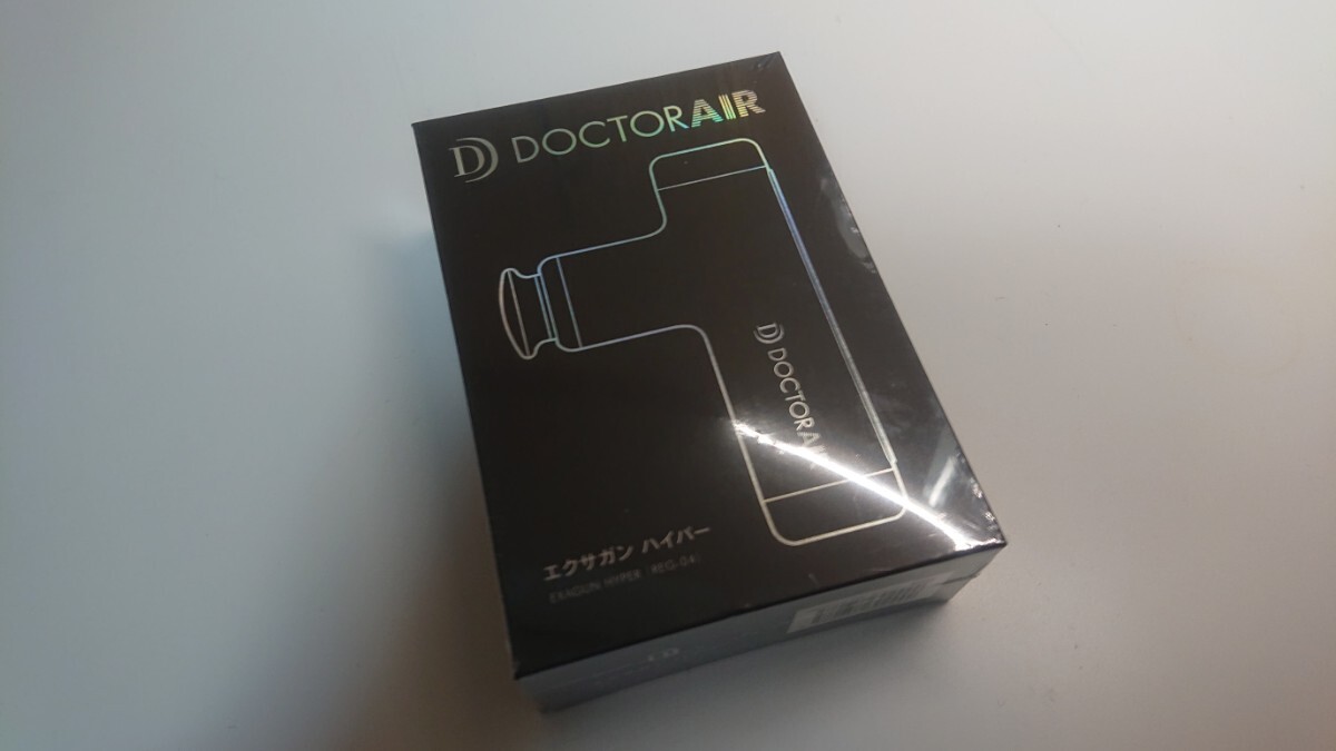 〇 新品 未開封 DOCTORAIR ドクターエア REG-04 PK エクサガン ハイパー 本体 ピンク ポータブル エクササイズマシン ハンディ マッサージ