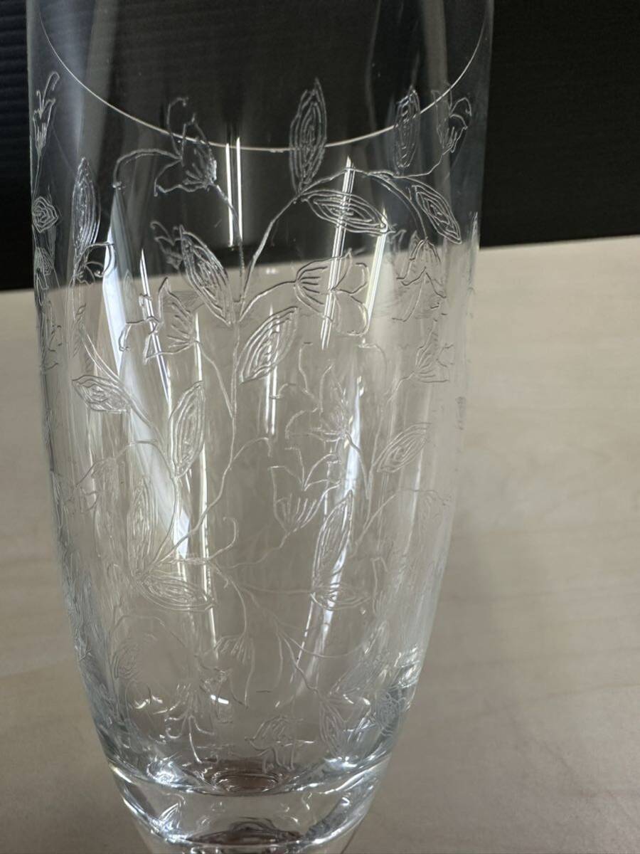 BOHEMIA ボヘミア クリスタル ガラス製 ワイングラス ペア グラス 箱付き_画像2